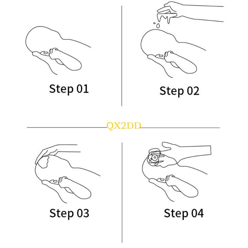 QX2D Baby Siliconen Shampoo Bo - Hair Care For Baby recensie en prijs